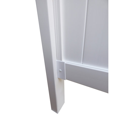 Zippity Outdoor Products Oceanside 88.75" H PVC/Vinyl Shower Enclosure